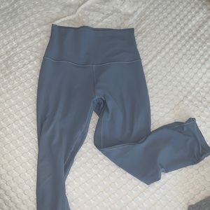 Align 21 chambray leggings lululemon